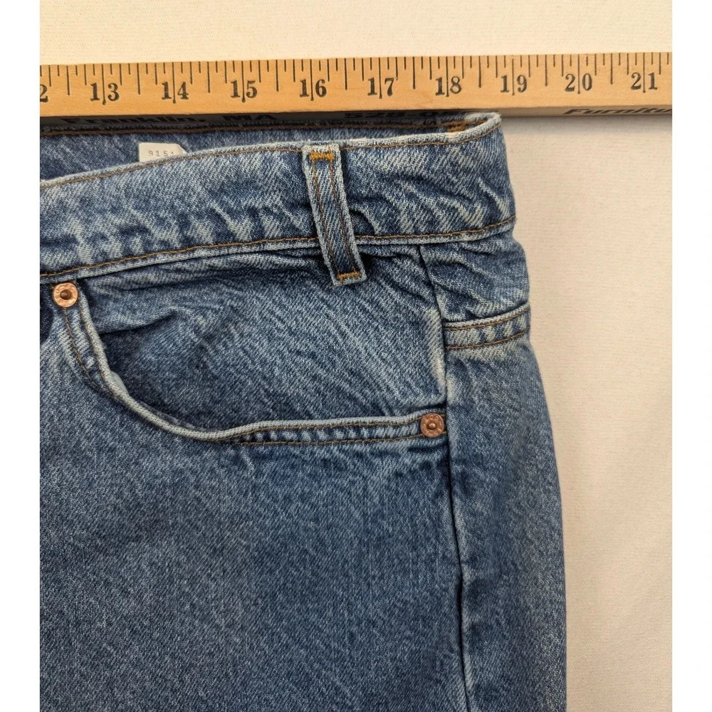 Levis‎ 505 Regular Fit Straight Leg Blue Denim Jeans Orange Tab Mens 40x30 VTG